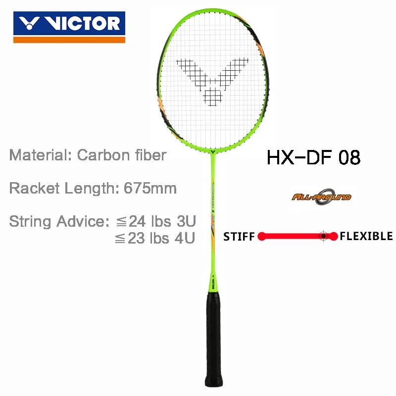 VICTOR оригинальная ракетка для бадминтона Hypernano X серия attack &amp defense