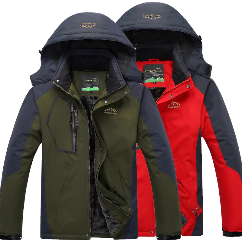 Мужская водонепроницаемая куртка Softshell для походов и отдыха на открытом воздухе