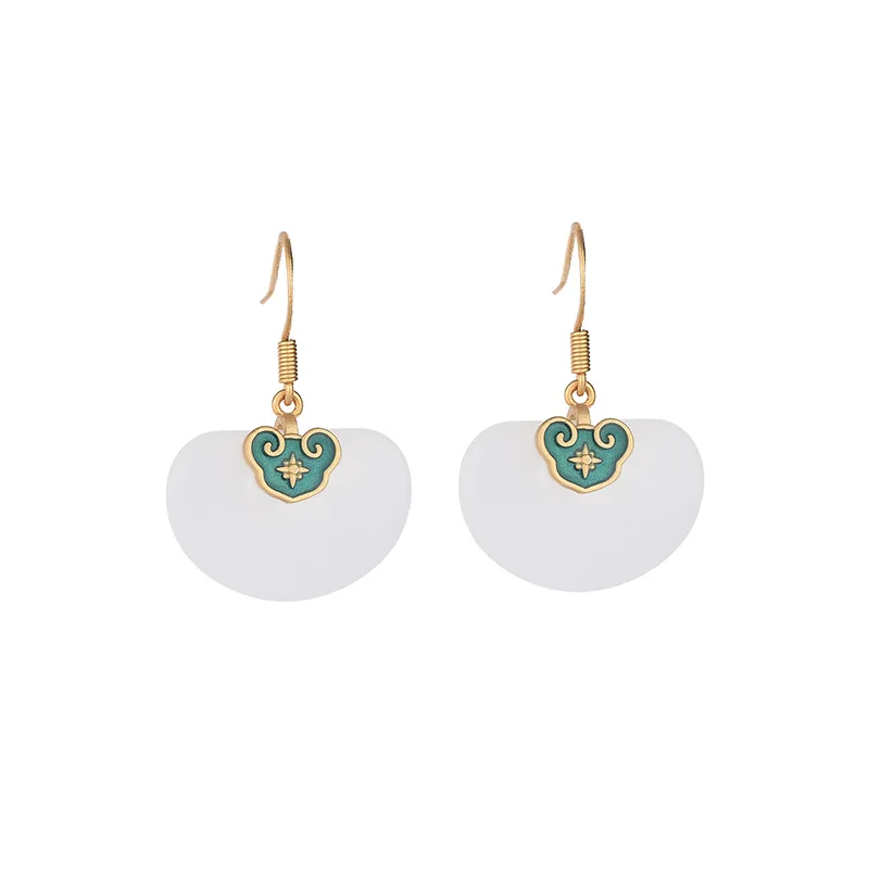

Romantic Cute Long Lucky Cloud Dangle Earring for Women Chinese Fashion Jewelry Palace Ethnic Statement Earring Pendientes Mujer