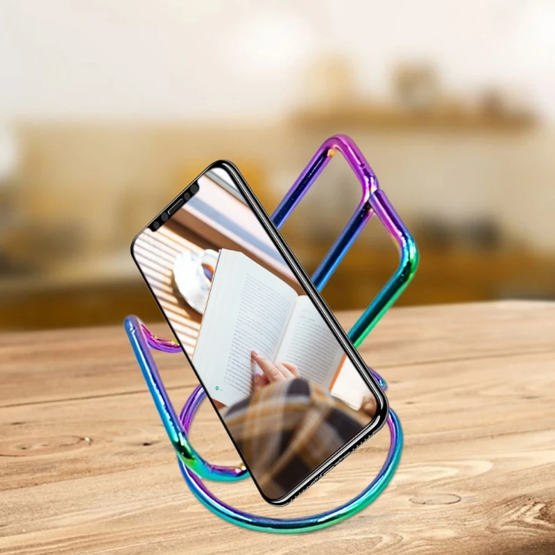 Подставка для сотового телефона универсальная настольная подставка железная