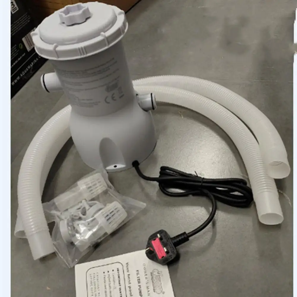 

Swimming Pool Filter Pump Reusable Pool Filter Pump Water Cleaner Electric Filter Pump European Regulation 220-240V
