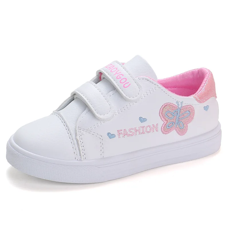 

Children Sport Shoes for Girls Baby 2020 Autumn Infant Embroidery Butterfly Shoes Kids Casual Sneakers Student Running Shoes