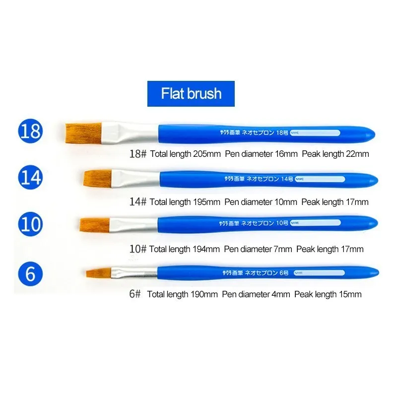Головка водорастворимый порошок Кисть для краски пропиленовая краска плоская