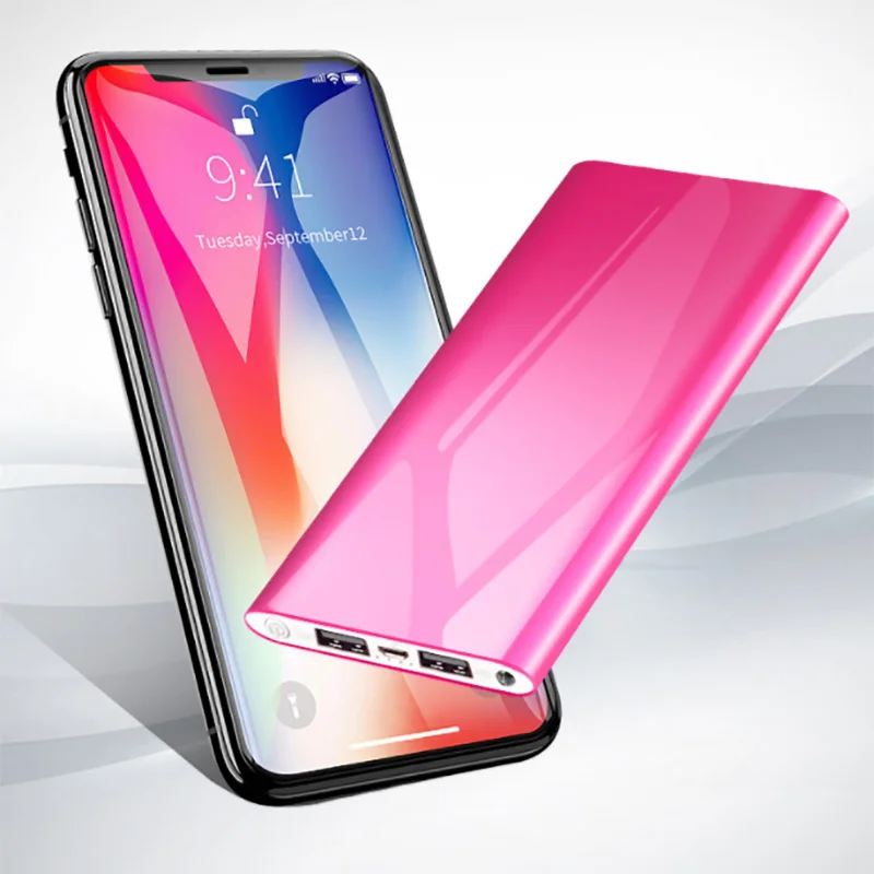 Портативное зарядное устройство 20000 мА портативное для быстрой зарядки Внешний