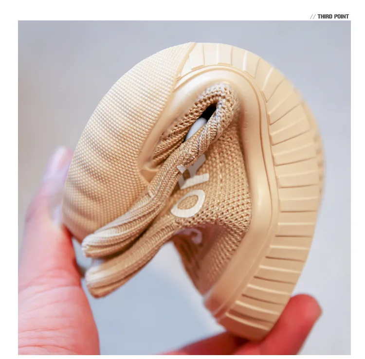 KINE PANDA 1 2 3 4 5 6 Years Old Baby Shoes Kids Sneakers for Girl Children Boys Sport Running Breathable Knitting Slip-on | Детская