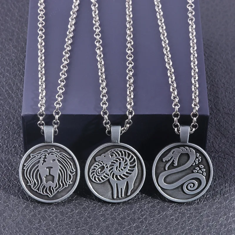 Карнавальный костюм в стиле аниме Семь смертных грехов щит татуировки ожерелья