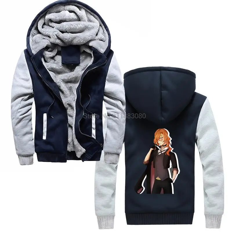 Толстовка Bungou с изображением бродячих собак аниме чууя накахара BSD толстовка