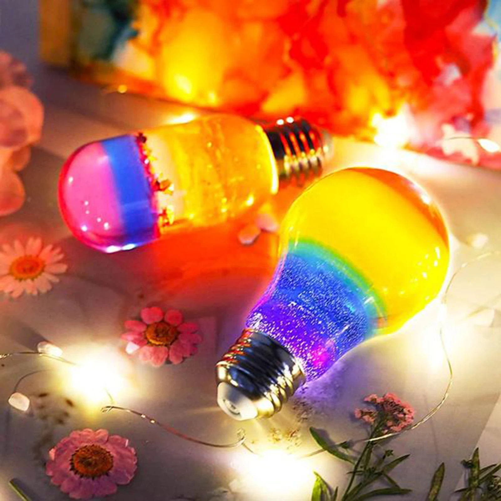 Силиконовые молды для светодиодных лампочек сделай сам 10 колпачков | Дом и сад