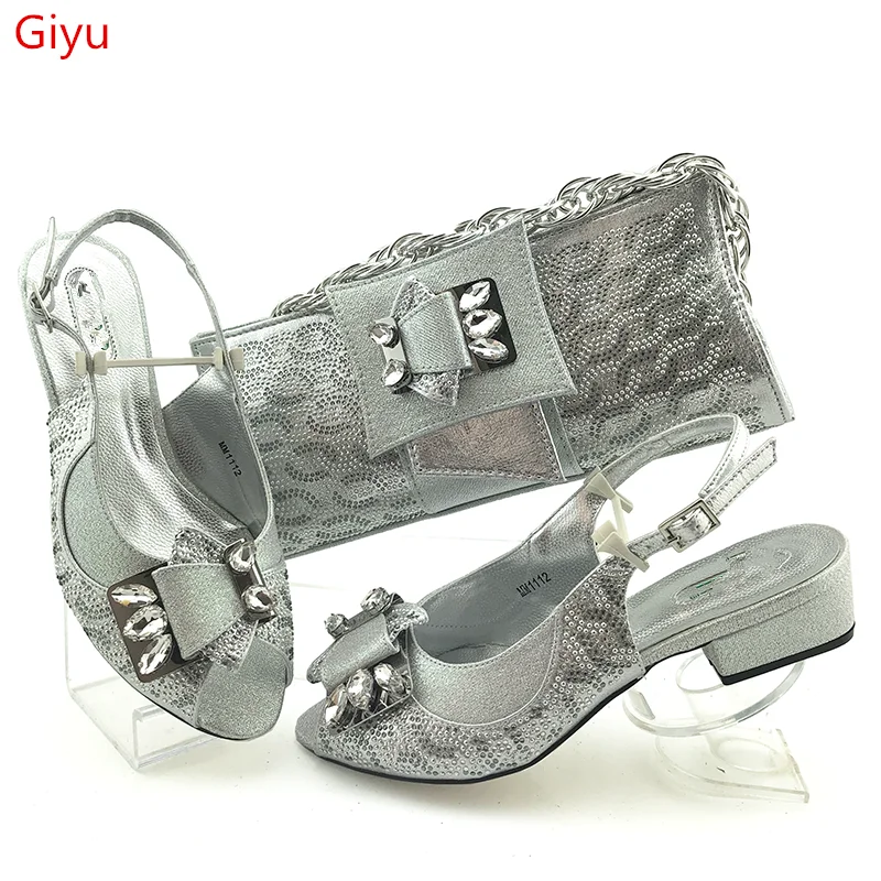 Лидер продаж винно итальянская обувь doershow с подходящими сумками комплект