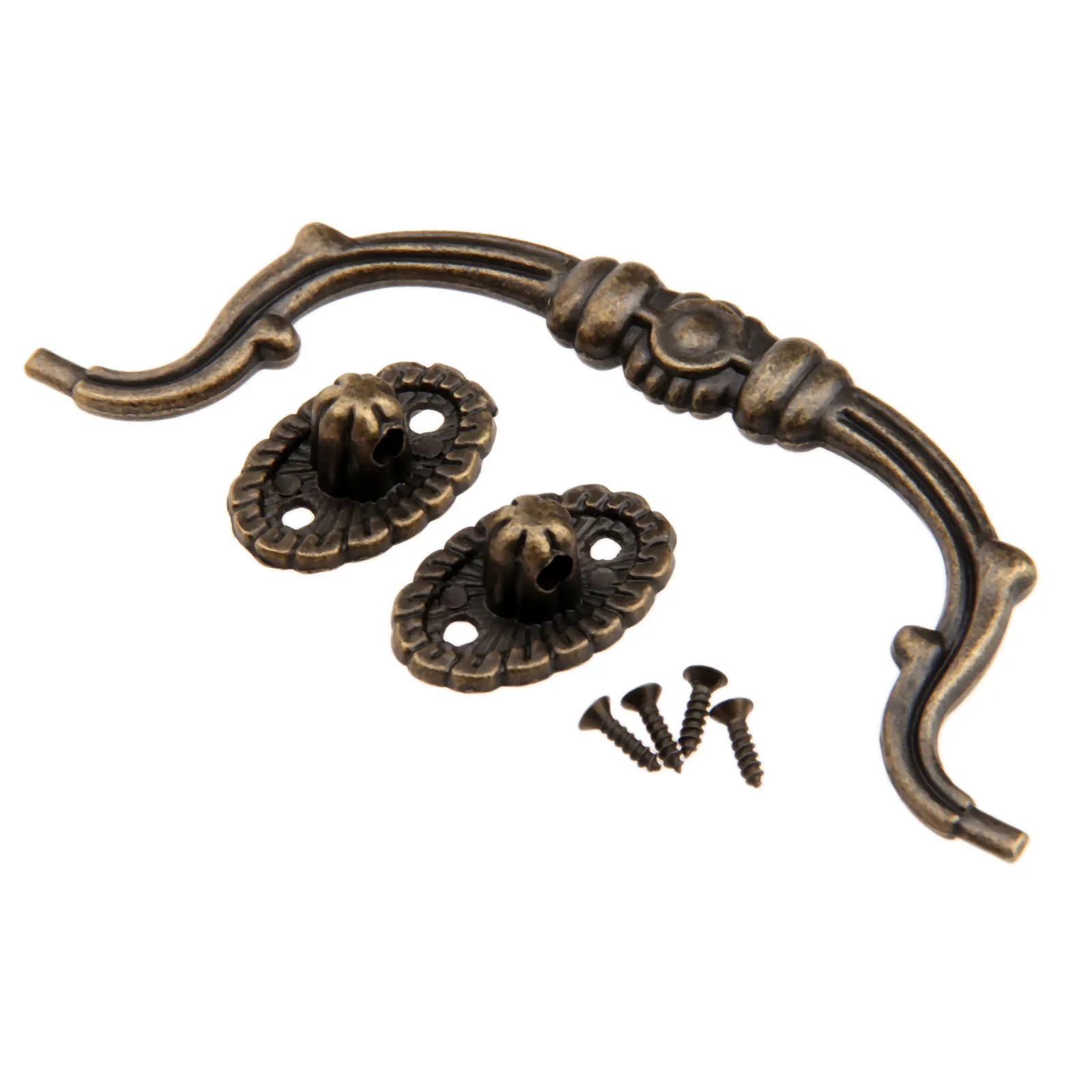 100 мм ручка античный латунный для шкафа и Ретро мебельные ручки кухонный ящик