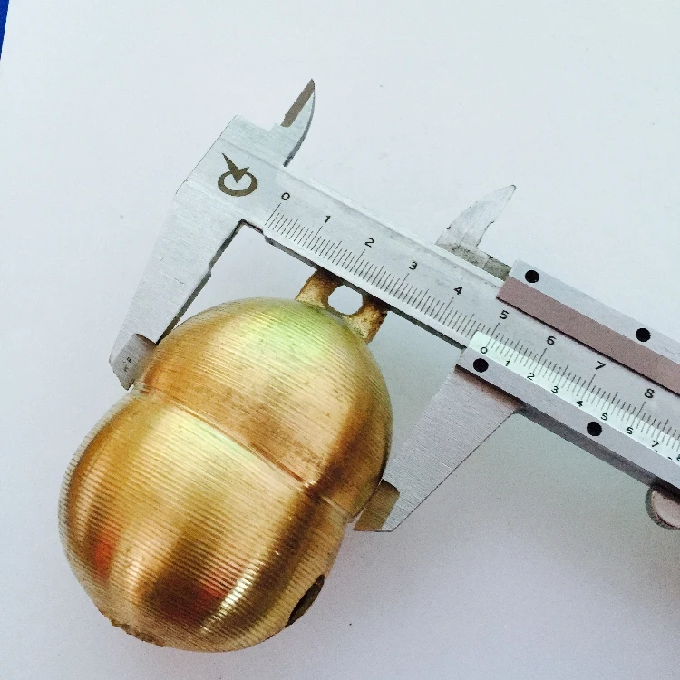 Конный Колокольчик из чистой меди для изготовления седла лошади поводка