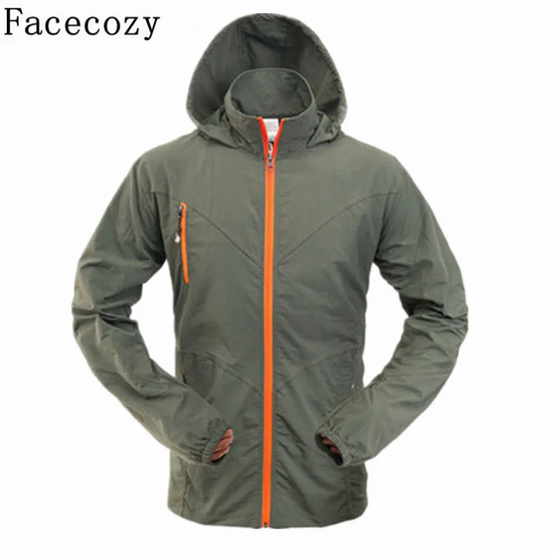 Мужская и женская спортивная рубашка Facecozy быстросохнущая дышащая для рыбалки