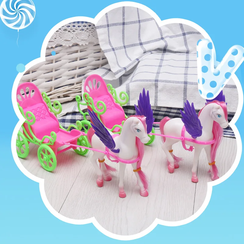 Аксессуары для кукол модель каретки Пегаса съемная детская игрушка сделай сам