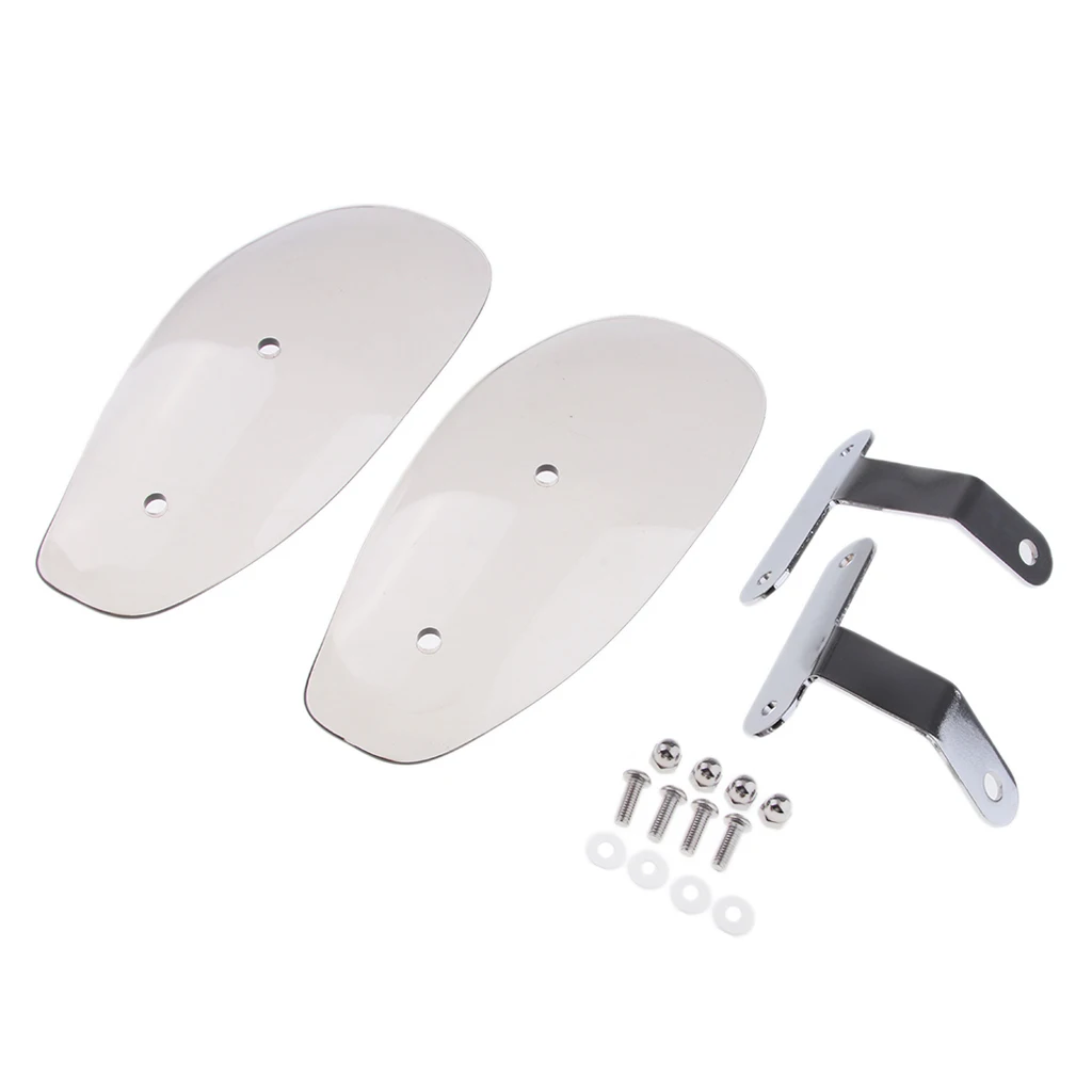 Motorcycle Motorbike Handbar Hand Guard Wind Protector For Chopper Cruiser | Автомобили и мотоциклы