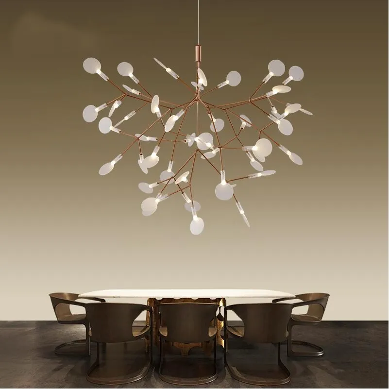 

Modern D50/72/98cm Led branch chandeliers Dining Room Kitchen Light Designer Industrial Hanging Lamps Lighting led chandeliers