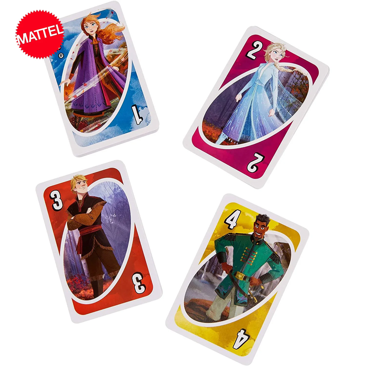 Mattel UNO: &quotхолодная семья&quot веселые настольные покерные игральные карты