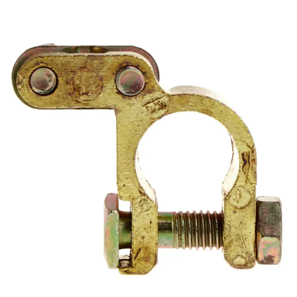 Новый 2 шт Замена авто Батарея терминал зажим зажимы Латунный разъем|auto car