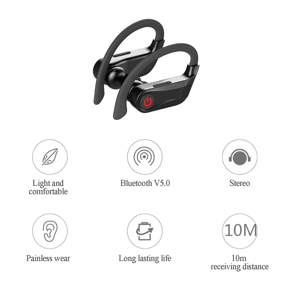 Беспроводные стереонаушники HBQ Q62 TWS TW40 с Bluetooth 5 0 гарнитура для занятий
