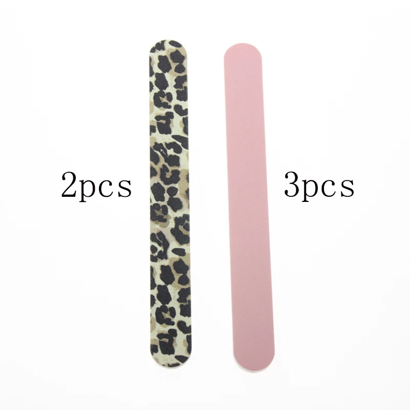 

5Pcs/Set Double Sided Professional Wome Girls Beauty Tool Fingernail Toenail Nail Buffer Block Emery Board Nail Files Kit
