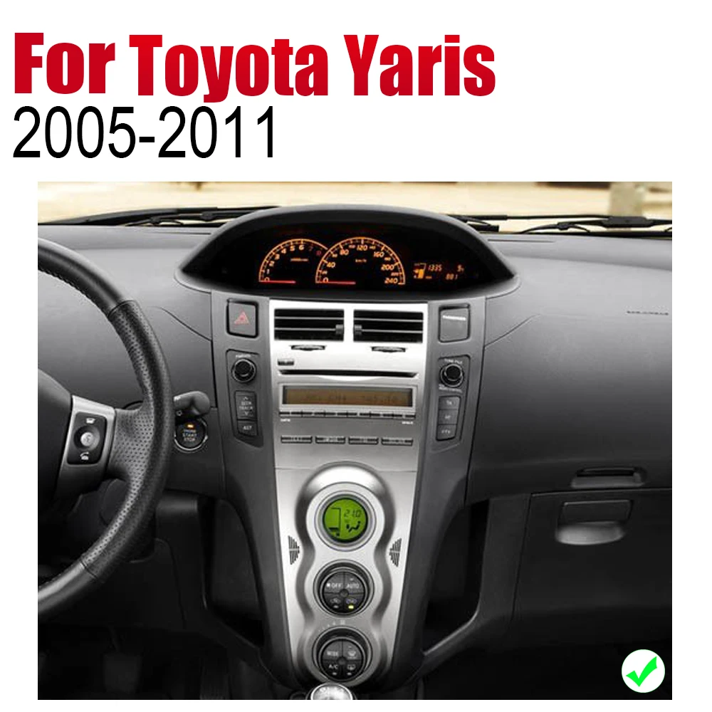 ZaiXi Android 2 Din Авто Радио DVD для Toyota Yaris 2005 ~ 2011 Автомобильный мультимедийный плеер GPS
