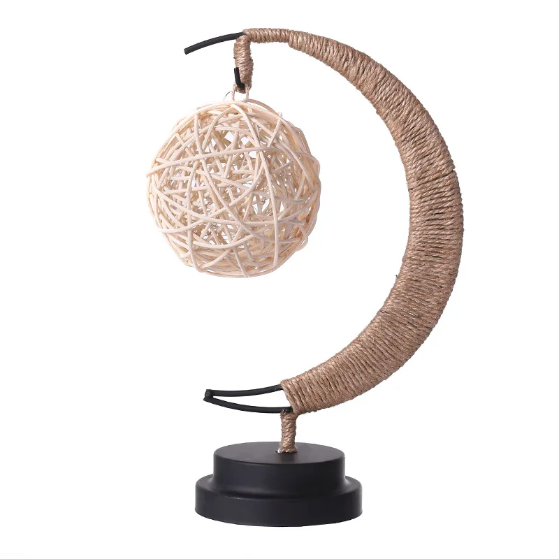 

Led moon lamp star shape copper wire lamp decorative lamp USB battery model