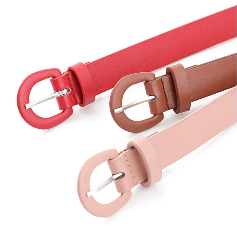 Ремень женский широкий дизайнерский черный коричневый белый розовый для брюк