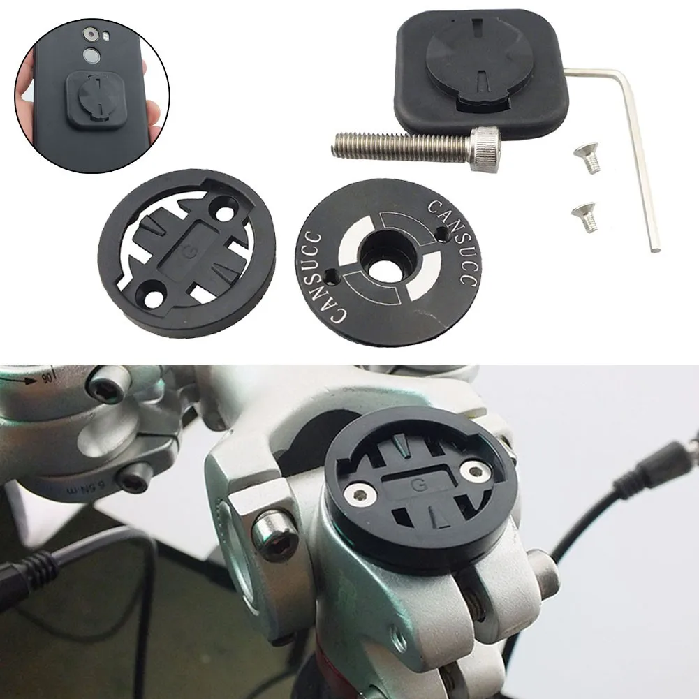 

Riding Mobile Phone Holder Aluminum+Plastic Mount Bracket Back Buckle Bicycle