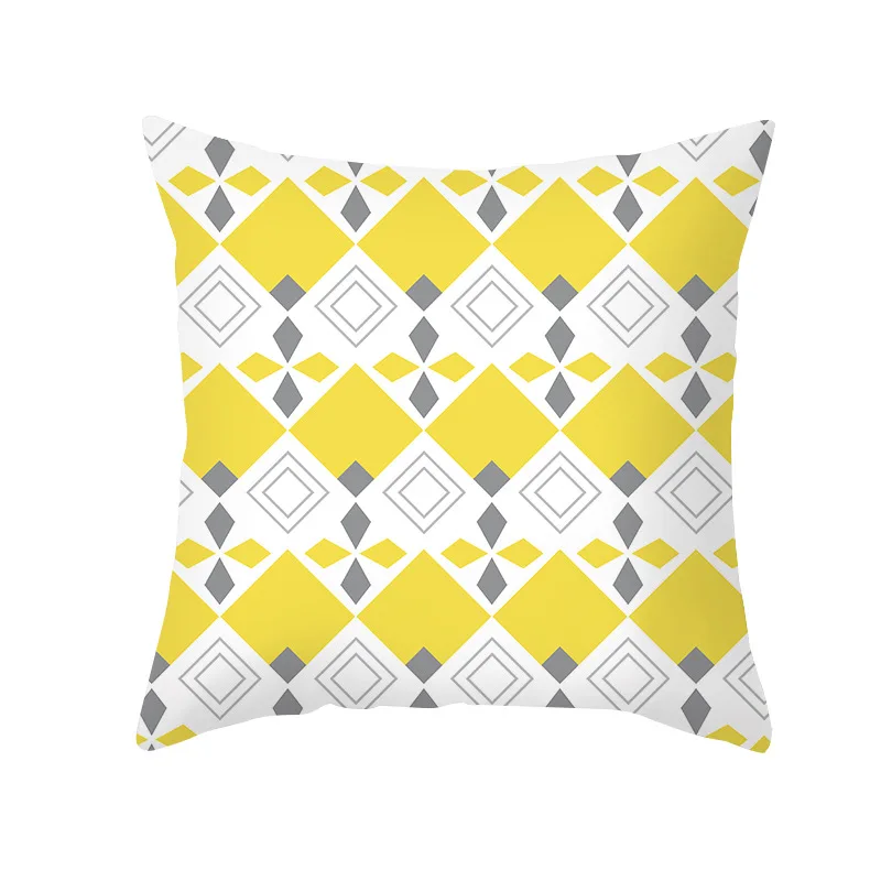 Чехол-наволочка в клетку 45 х45 см скандинавском стиле | Дом и сад