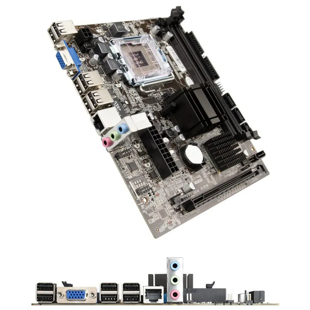 Компьютерная материнская плата G41 M-ATX DDR3 со встроенной графией двухканальная 8G USB