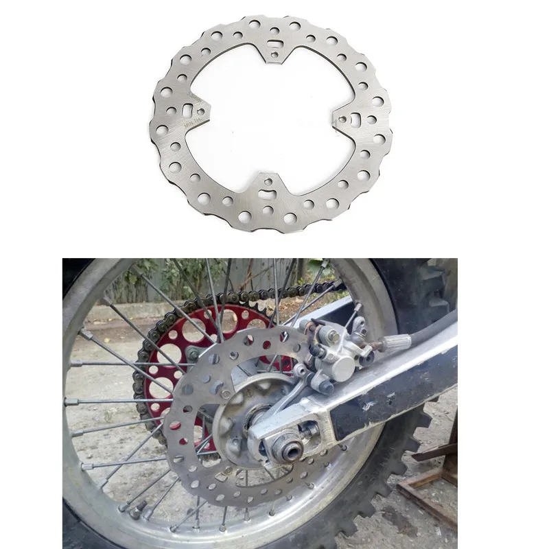 Мотоциклетные задние дисковые тормоза ротор для Honda CR125 CR250 2002-2007 CRF250 2004- CRF450 2002- CRF450X 2005- CRF 450X