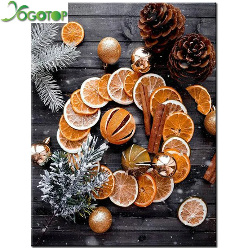 

5D DIY Diamond Painting Still Life Full Diamond Embroidery Fruit Lemon Diamond Mosaic Paintings Rhinestones Handmade gift YY2005