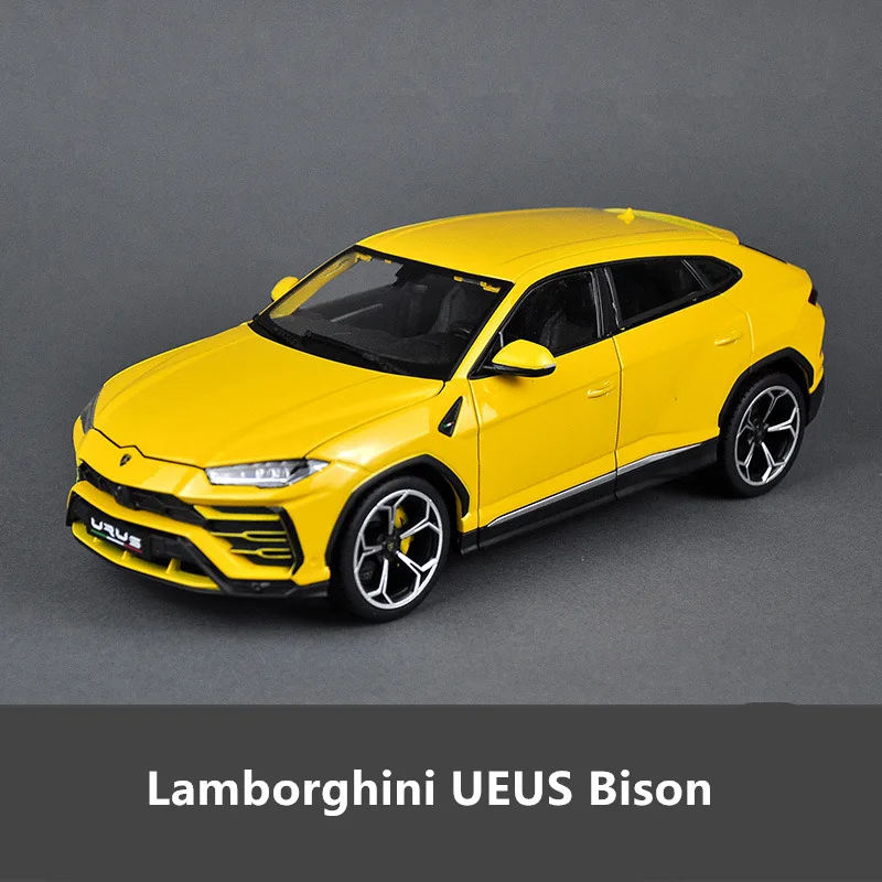 URUS Bburago 1:18 Lamborghini URUS Bison автомобиль сплав модель автомобиля моделирование автомобиля украшение коллекция Подарочная игрушка Литье под давлением модель игрушка для мальчиков - Цвет: URUS
