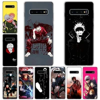 hot jujitsu kaisen animation phone case for galaxy a71 a51 5g a41 a31 a21s a11 a01 a70 a50 a40 a30 a20e a10 samsung a9 a8 plus a