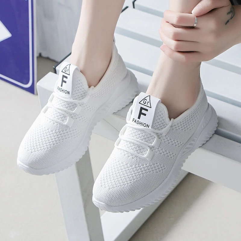

2022 Woman Sneakers Female Students Spring Summer New Women Shoes Korean Fashion Running White Breathable Shoe zapatillas mujer