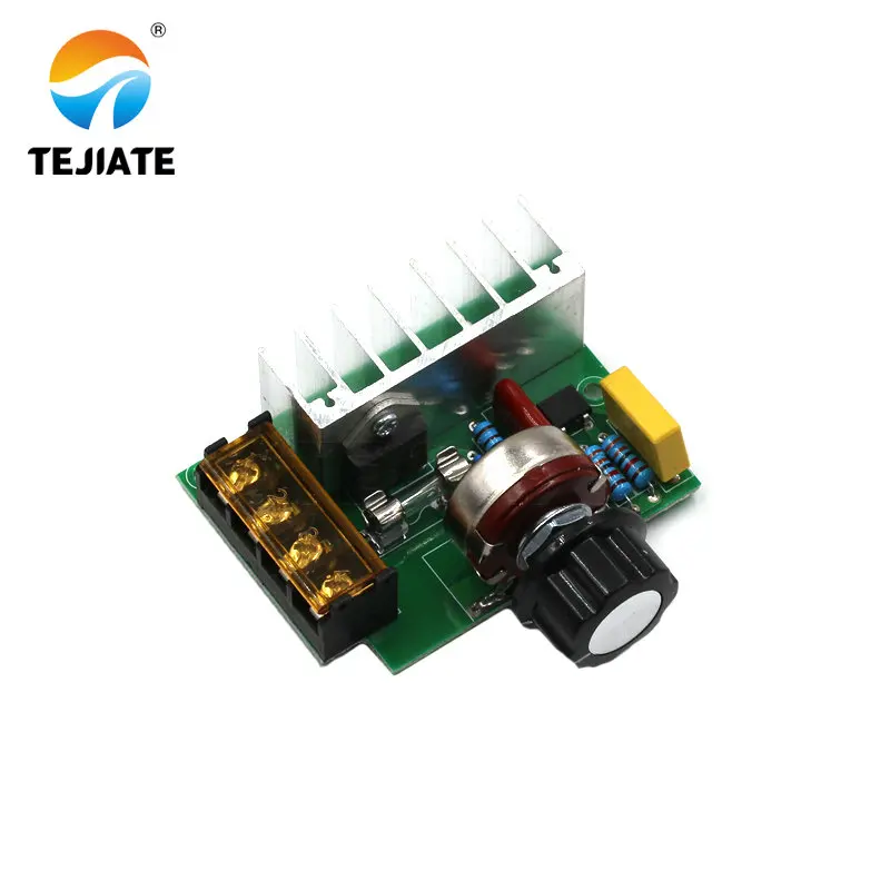 1 шт. 2000 Вт регулятор скорости из силикона 4000 мотор 220 В мощное Электронное