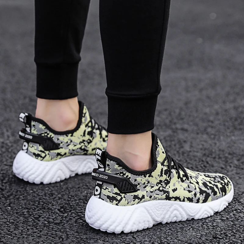 Спортивная обувь для мужчин 2020 летние новые мужские кроссовки со шнуровкой и