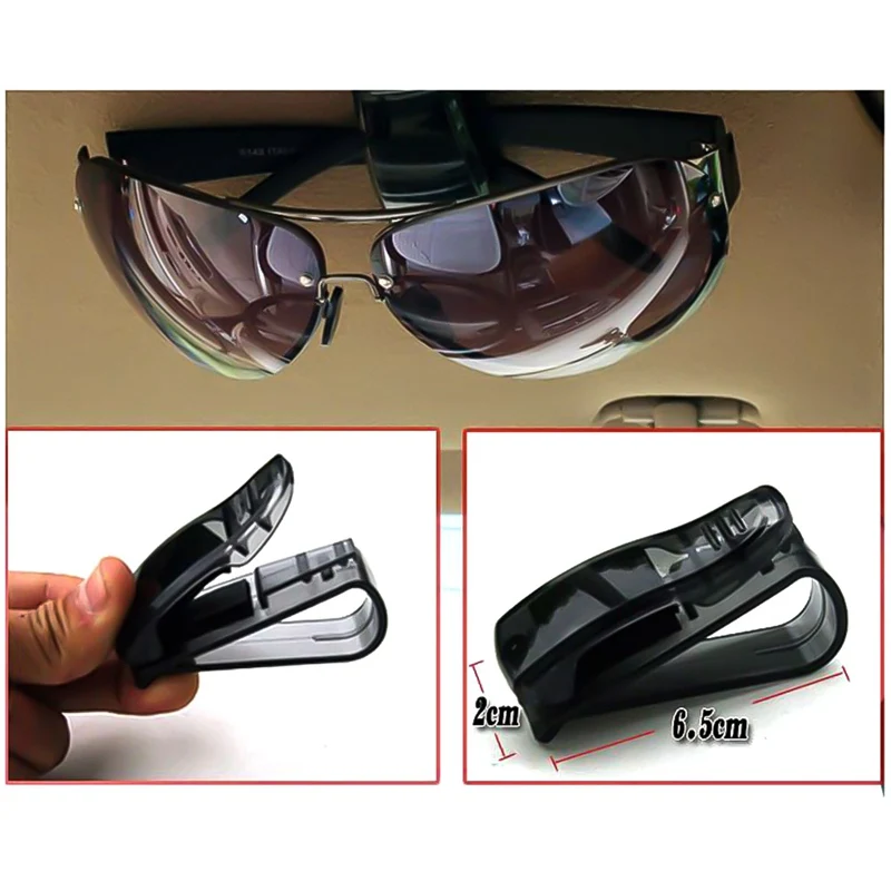 

Car Fastener Cip Auto Accessories ABS Car Vehicle Sun Visor Sunglasses Eyeglasses Glasses Ticket Holder Clip