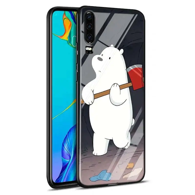 Милый вся правда о медведях для huawei P Smart Z плюс P30 P20 Pro P10 P9 P8 Lite Plus Супер Яркий глянцевый чехол для телефона чехол - Цвет: Style 03