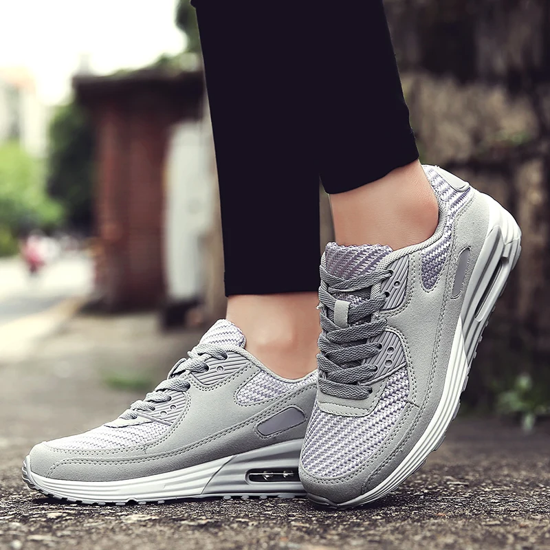 Sooneeya/женские кроссовки; обувь на плоской подошве; Zapatillas Deportivas Mujer; женская обувь на толстой мягкой подошве; обувь для бега, увеличивающая рост; Цвет Черный; zapatos mujer