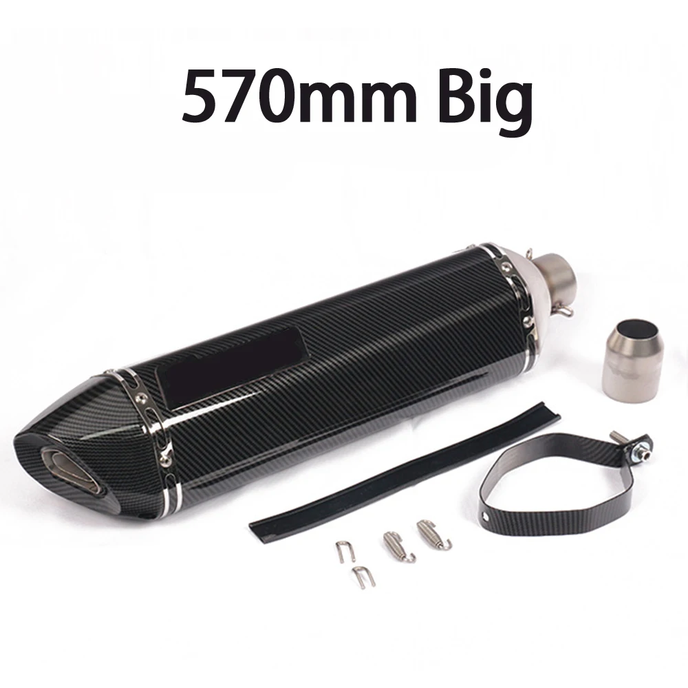 

Motorcycle For Exhaust Muffler Pipe Universal Escape Moto With DB Killer For benelli trk 502 ktm duke 125 tmax 500