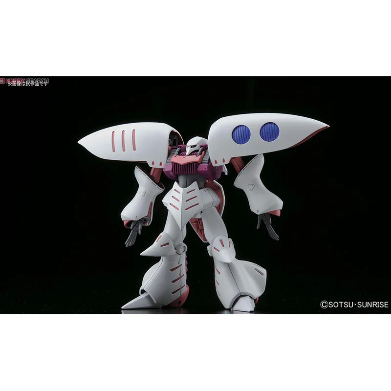 Оригинальные белые фигурки Bandai Gundam HG HGUC 195 1/144 в сборе фигурные модели кукол |