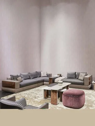 

Luxury multi person sofa one character sofa four person corner sofa living room bedroom l sofa
