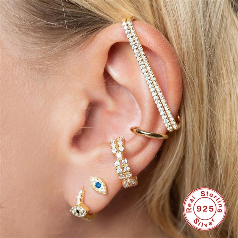 Женские серьги гвоздики из серебра 100% пробы с фианитом|Серьги-гвоздики| |