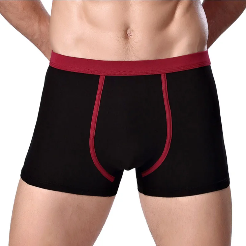 Новые мужские боксеры шорты нижнее белье из хлопка классические