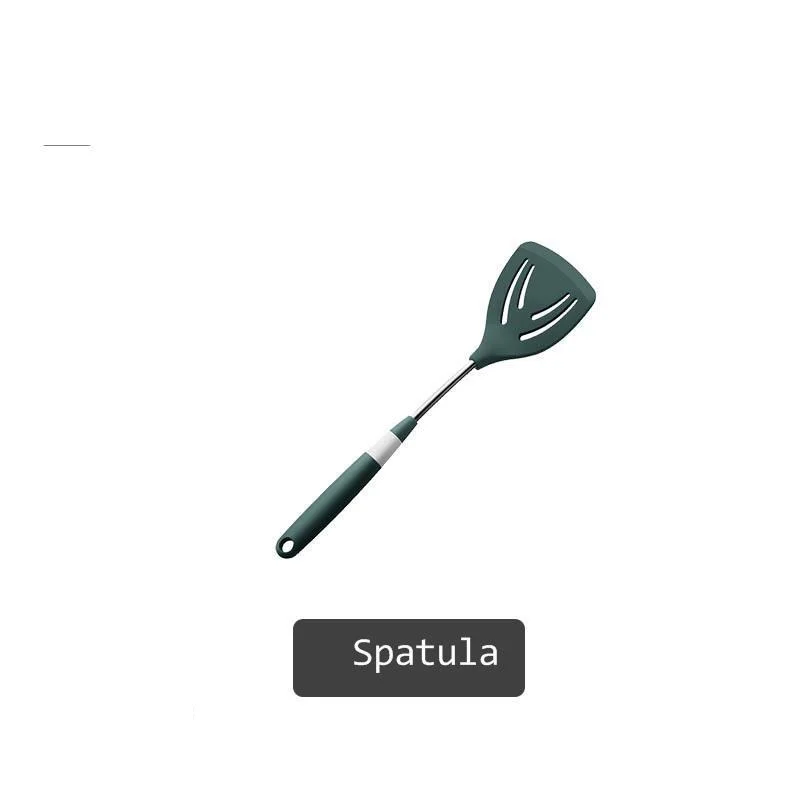 Силиконовые кухонные принадлежности набор посуды антипригарным Кастрюля