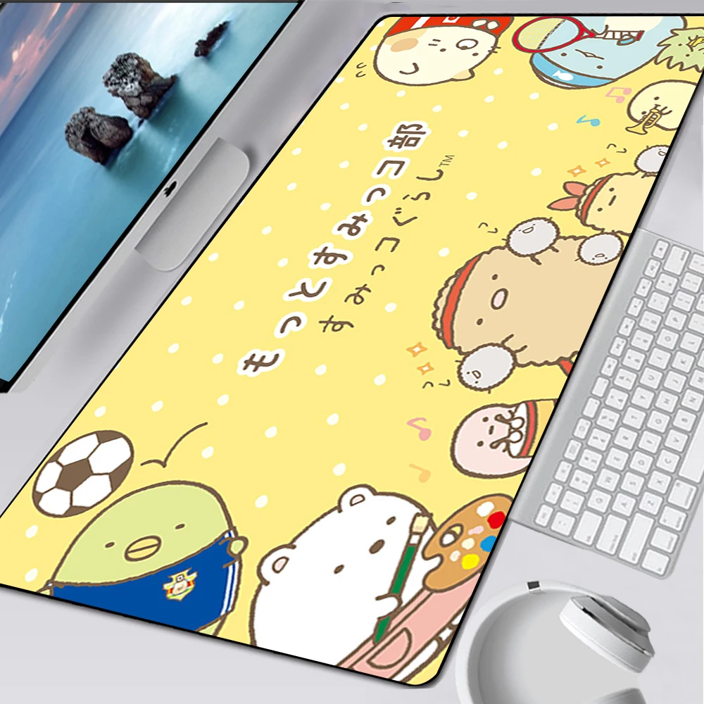 

Large Gaming Mouse Pad Computer Mousepad Gamer Mouse Mat Laptop Mausepad Cute Sumikkogurashi Mouse Carpet Keyboard Mat Desk Pad