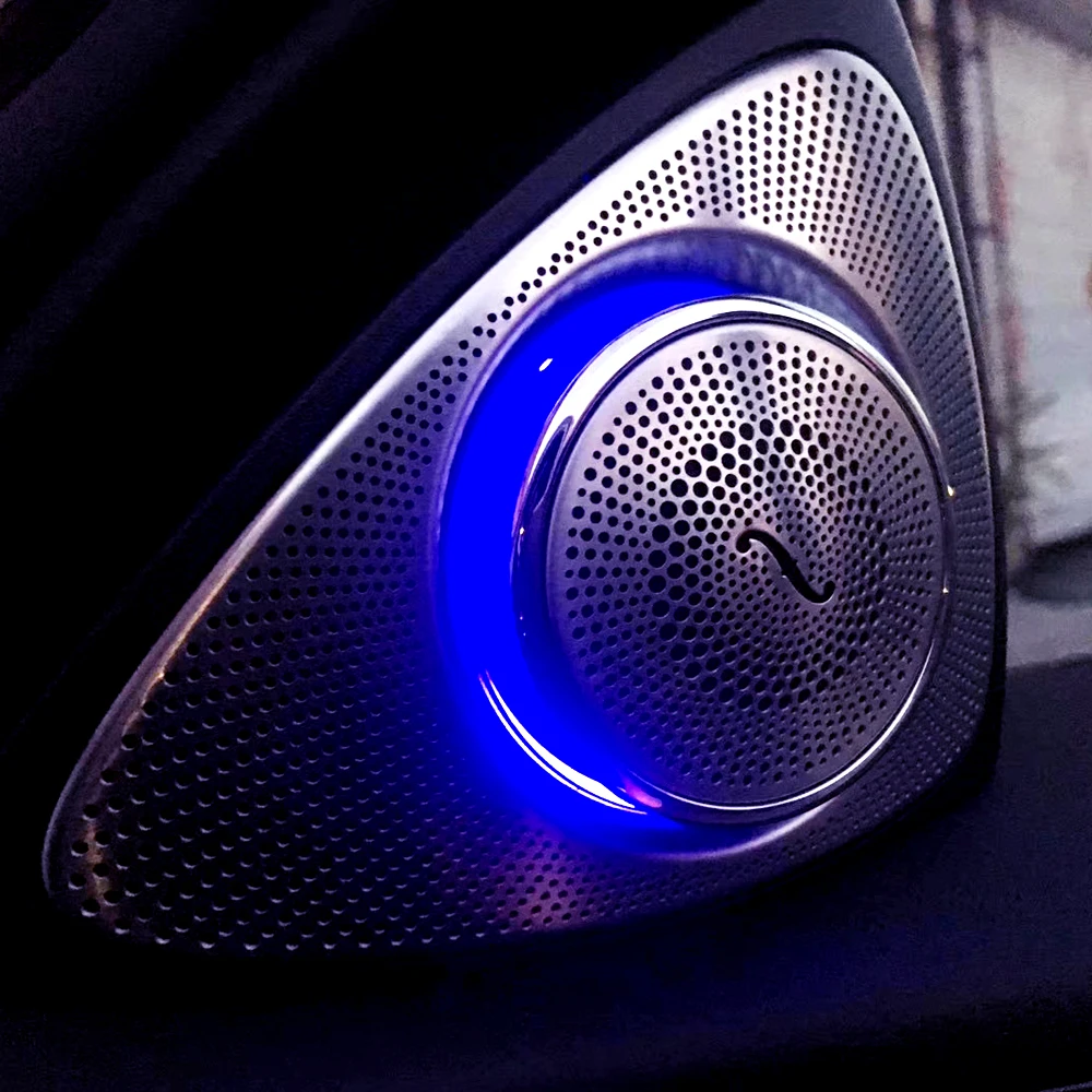 Автомобильный высокосветильник отный динамик со светодиодной подсветкой для