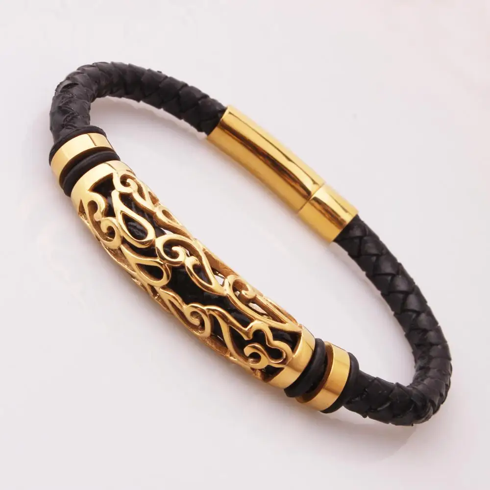 Tisnium эстетический готический браслет для мужчин и женщин Черная цепочка из