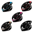 Цветные наушники, Bluetooth-наушники, стереогарнитура, беспроводные наушники, косплей-игра, оригинальная музыка, MP3 и микрофон