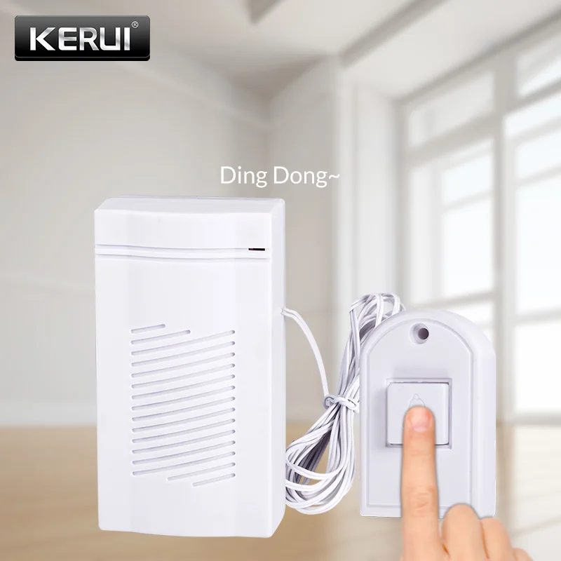 KERUI легко установлен энергосберегающие гость Добро пожаловать проводной дверной